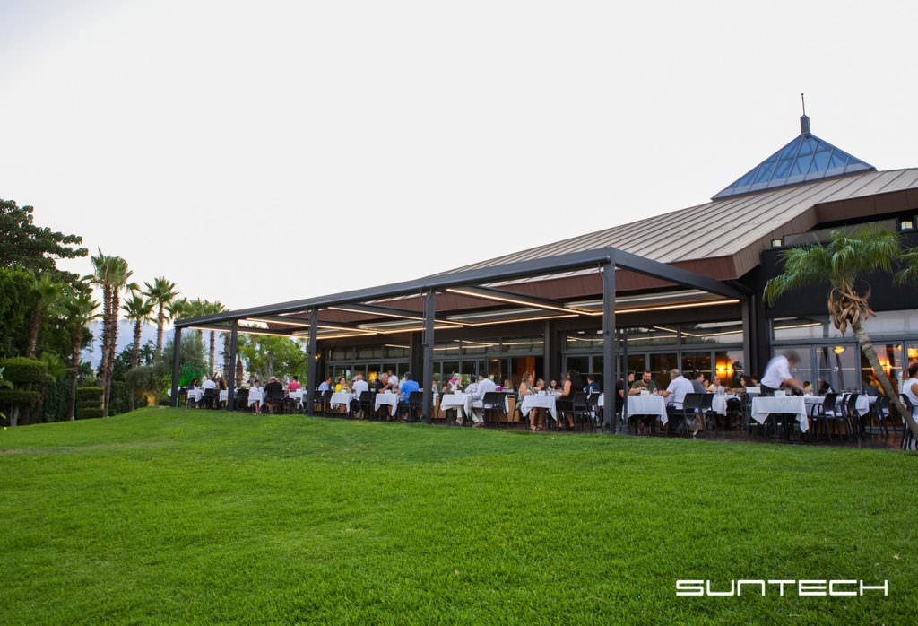 Outdoor restaurant design